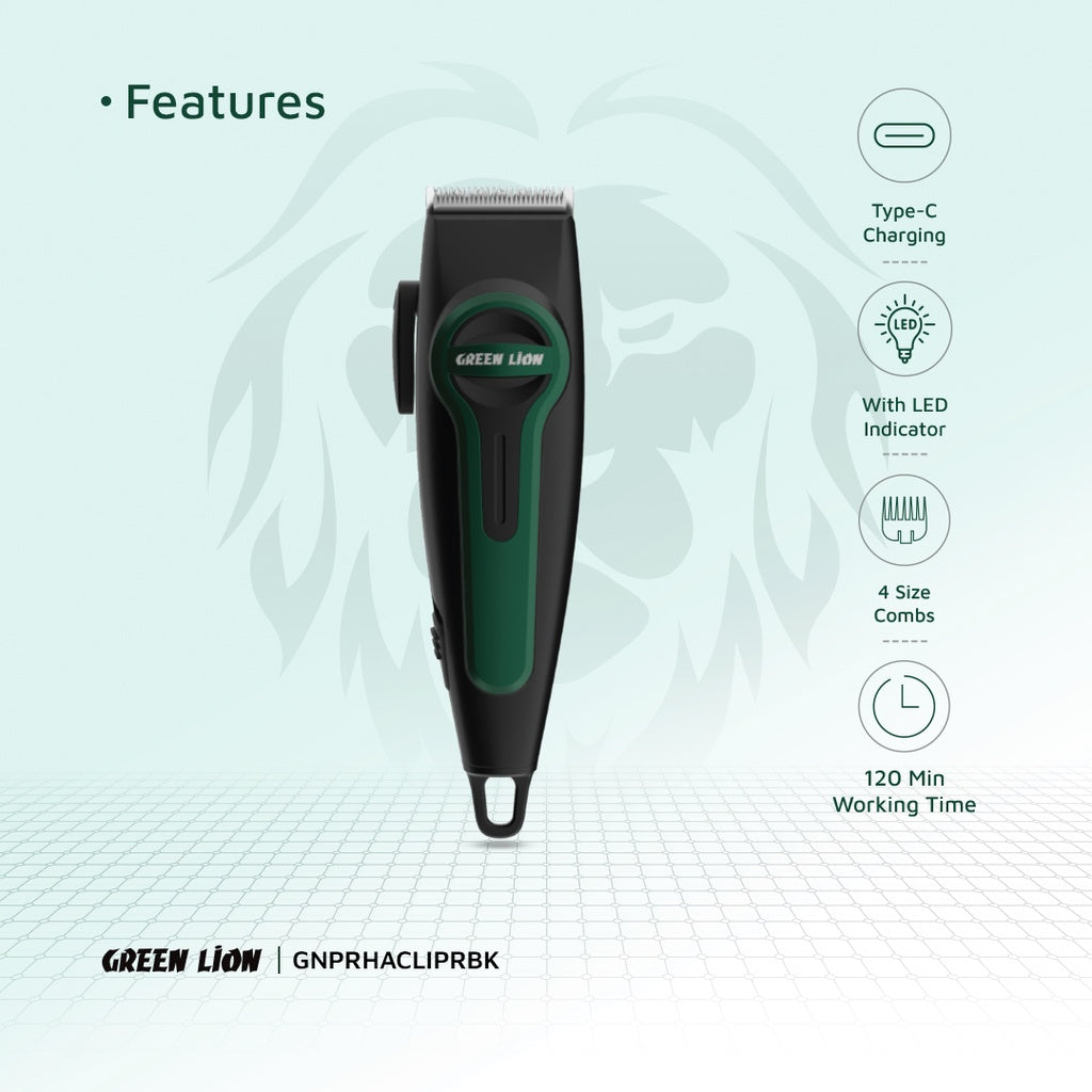 Green Lion Professional Hair Clipper Green Lion Professional Hair Clipper